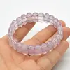 Bratara lata ametist fatetat pe elastic