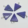 Pandantiv lapis lazuli triunghi 30mm