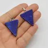 Pandantiv lapis lazuli triunghi 30mm