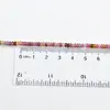 Sirag turmalina multicolor discuri micro fatetate 3,5mm, 38cm