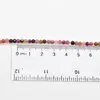 Sirag turmalina multicolor pietre micro fatetate 3mm, 38cm