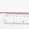 Sirag turmalina roz pietre micro fatetate 2,5mm, 38cm