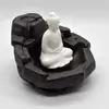Suport ardere conuri parfumate cascada - backflow, Buddha AR58