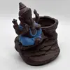 Suport ardere conuri parfumate cascada - backflow, Ganesh AR53