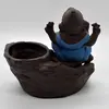 Suport ardere conuri parfumate cascada - backflow, Ganesh AR53