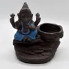 Suport ardere conuri parfumate cascada - backflow, Ganesha AR53