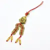 Amuleta canaf Feng Shui Buddha al fericirii cu monede chinezesti