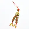 Amuleta canaf Feng Shui Buddha al fericirii cu monede chinezesti