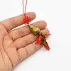 Amuleta canaf Feng Shui Wu Lou cu ardei rosii