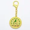Breloc amuleta Ratnasambhava Buddha - verde