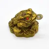 Statueta Feng Shui broasca raioasa din rasina 4cm, model 2