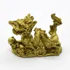 Statueta Feng Shui Dragon cu perla nemuririi din rasina 6,5cm, model 1