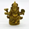 Statueta Feng Shui Ganesha din rasina 6,5cm, model 1