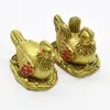 Statuete Feng Shui Rate Mandarine din rasina 5,7cm, model 5