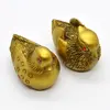 Statuete Feng Shui Rate Mandarine din rasina 6,3cm, model 2