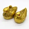 Statuete Feng Shui Rate Mandarine din rasina 8,4cm, model 1