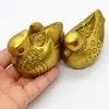 Statuete Feng Shui Rate Mandarine din rasina 8,4cm, model 1