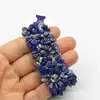 Bratara lapis lazuli chipsuri pe elastic