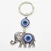 Breloc talisman cu elefant si Ochiul lui Horus