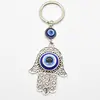 Breloc talisman cu Mana Fatimei (Hamsa) si Ochiul lui Horus, model 2