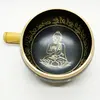 Bol tibetan cantator cu pozitii Yoga - 11,5cm