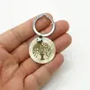 Breloc din sidef cu simbolul Pomul Vietii - 30mm