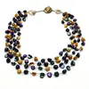 Colier sidef multicolor cu 4 randuri - model 2