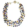 Colier sidef multicolor cu 4 randuri - model 2