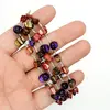 Colier sidef multicolor cu 4 randuri - model 4