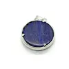 Pandantiv lapis lazuli rotund cu montura pomul vietii 27mm