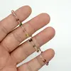 Bratara lucrata manual cu turmalina multicolor si argint 925