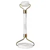 Rola dubla din cristal de stanca pentru masaj, 150mm