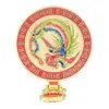 Statueta Feng Shui Oglinda cu Phoenix si Mantra pentru indeplinirea dorintelor 2020