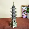 Statueta Feng Shui Pagoda cu 9 niveluri, alama - 13cm