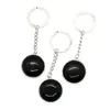 Breloc onix piatra rotunda cu montura 32mm