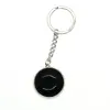Breloc onix piatra rotunda cu montura 32mm