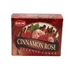 Conuri parfumate fumigatie HEM Cinnamon Rose 10 buc, imagine 2