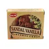 Conuri parfumate fumigatie HEM Sandal Vanilla 10 buc, imagine 2