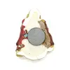 Magnet din rasina Buddha cu sac de bani 7cm