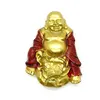 Magnet din rasina Buddha cu sac de bani 7cm