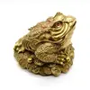 Statueta Feng Shui Broasca raioasa din bronz - 12cm