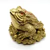 Statueta Feng Shui Broasca raioasa din bronz - 12cm