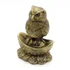 Statueta Feng Shui Bufnita cu pepita si monede chinezesti 9cm