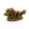 Statueta Feng Shui Dragon cu perla nemuririi din rasina 6,2cm
