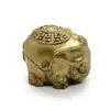 Statueta Feng Shui Elefant cu trompa in jos din rasina 5,4cm