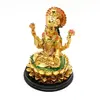 Statueta Feng Shui Laxmi - zeita bogatiei aurie - 10cm