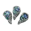 Brosa paun cu scoica abalone - 60mm