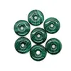 Pandantiv piatra pi donut malachit natural 20mm
