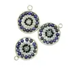 Pandantiv rotund handmade din Lapis lazuli - 30mm