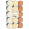 Set 30 pastile lumanari parfumate Bispol - Vanilla Cupcake